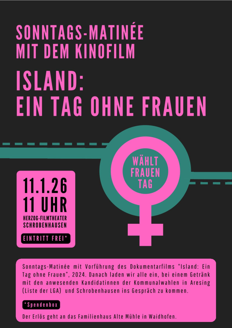 Veranstaltungsplakat