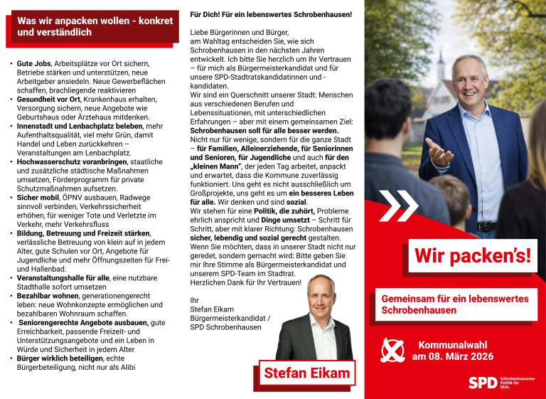 Wofür Stefan Eikam als Bürgermeister arbeiten wird